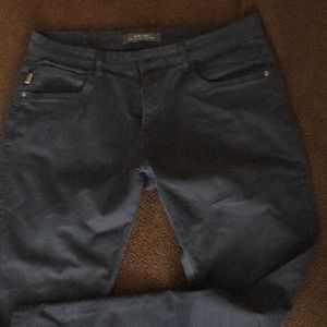 Zara dark navy chinos